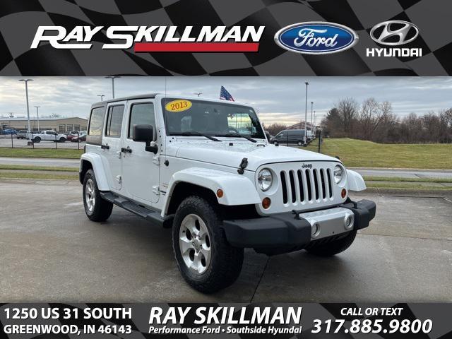 used 2013 Jeep Wrangler Unlimited car, priced at $19,987