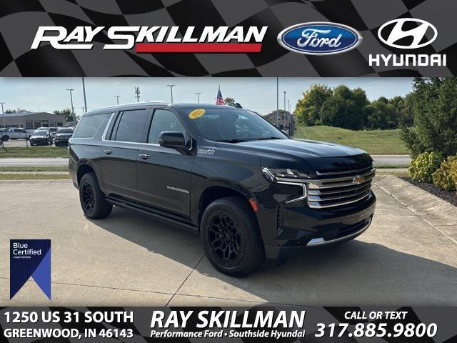 used 2021 Chevrolet Suburban car, priced at $51,389
