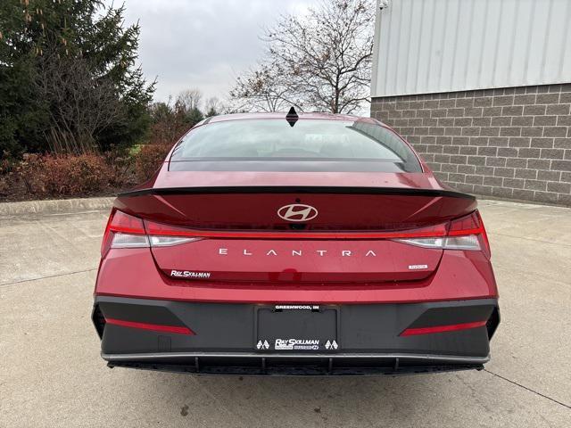 new 2025 Hyundai Elantra car, priced at $28,905