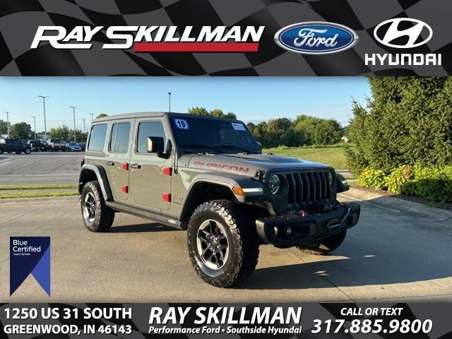 used 2019 Jeep Wrangler Unlimited car, priced at $36,787