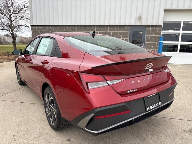 new 2025 Hyundai Elantra car, priced at $25,035