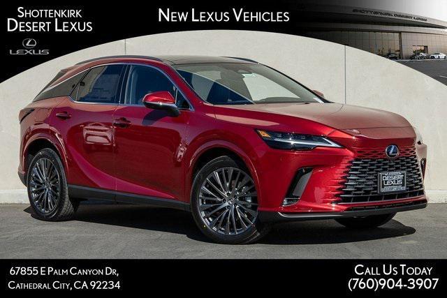 new 2025 Lexus RX 450h+ car, priced at $76,295