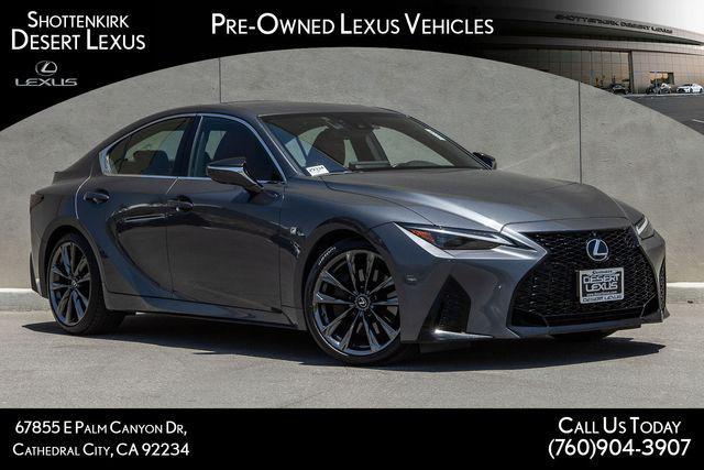 used 2023 Lexus IS 350 car, priced at $46,500
