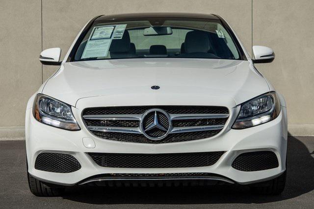 used 2018 Mercedes-Benz C-Class car, priced at $24,989