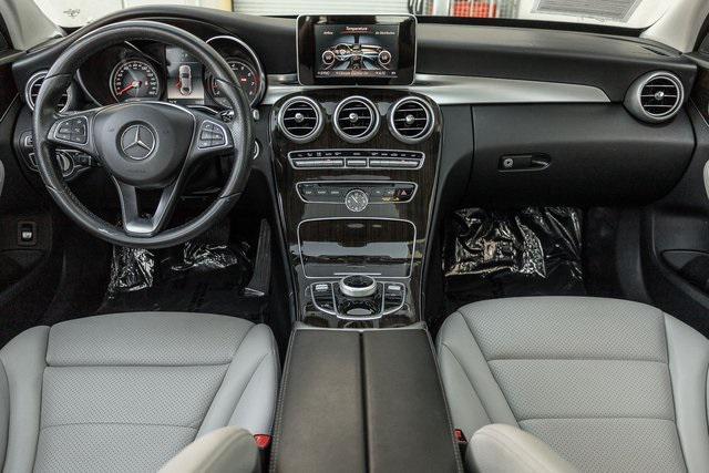 used 2018 Mercedes-Benz C-Class car, priced at $24,989