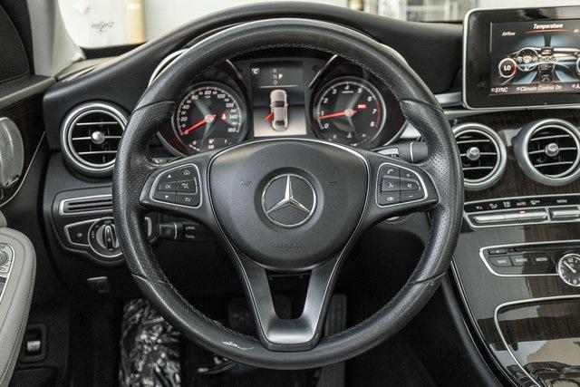 used 2018 Mercedes-Benz C-Class car, priced at $24,989