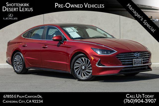 used 2023 Hyundai Sonata Hybrid car, priced at $27,500