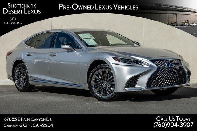 used 2018 Lexus LS 500h car, priced at $49,989