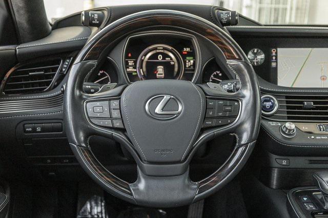 used 2018 Lexus LS 500h car, priced at $49,989