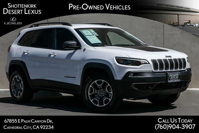 used 2021 Jeep Cherokee car, priced at $26,989