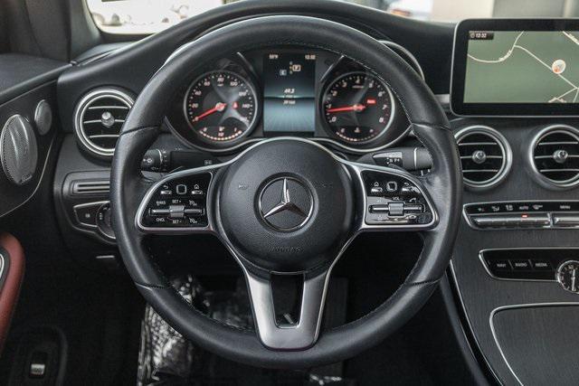 used 2019 Mercedes-Benz C-Class car, priced at $36,989