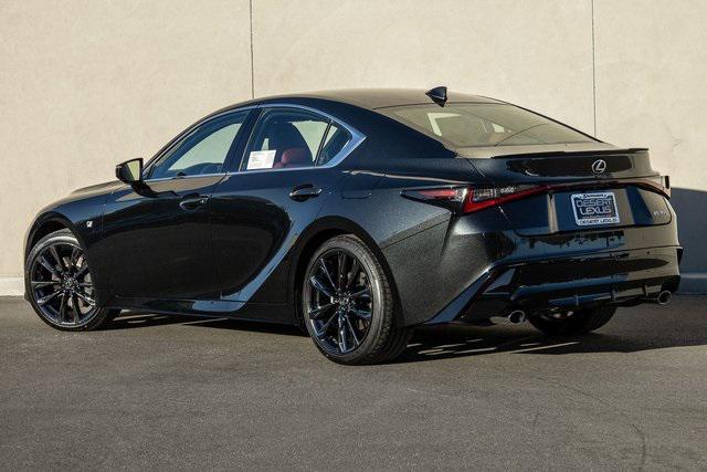 new 2024 Lexus IS 350 car, priced at $52,215