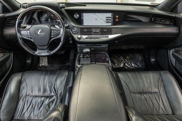 used 2018 Lexus LS 500h car, priced at $48,750