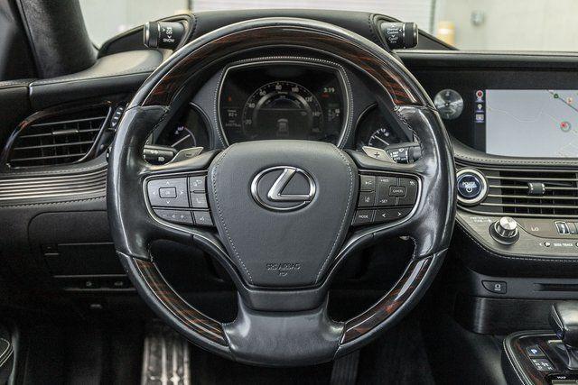 used 2018 Lexus LS 500h car, priced at $48,750