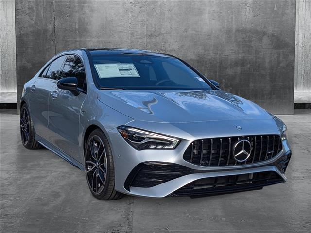 new 2025 Mercedes-Benz AMG CLA 35 car, priced at $61,035