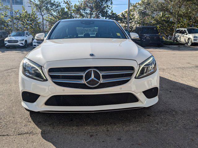 used 2021 Mercedes-Benz C-Class car, priced at $28,995