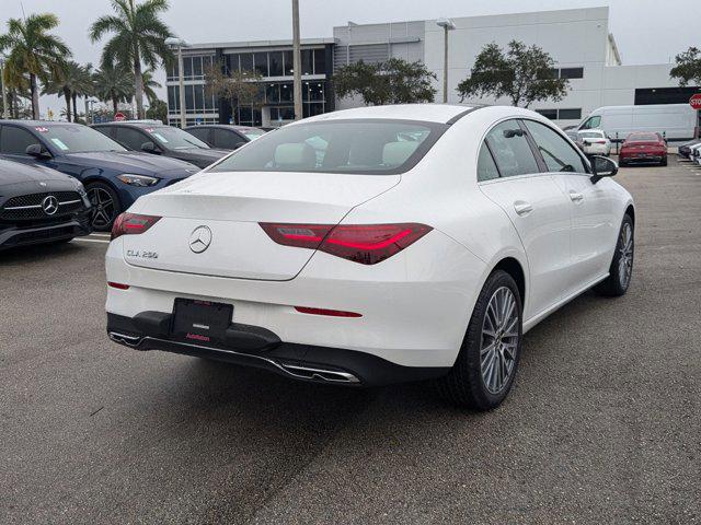 new 2025 Mercedes-Benz CLA 250 car, priced at $43,500