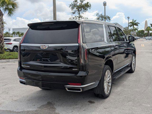 used 2023 Cadillac Escalade ESV car, priced at $73,991