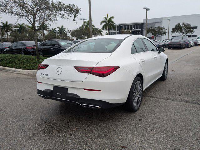 new 2025 Mercedes-Benz CLA 250 car, priced at $43,500