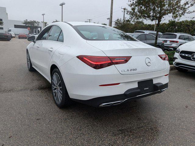 new 2025 Mercedes-Benz CLA 250 car, priced at $43,500