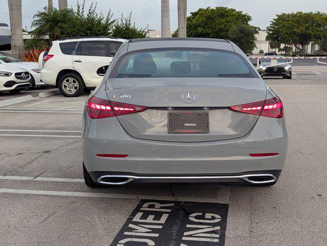 new 2025 Mercedes-Benz C-Class car, priced at $56,615