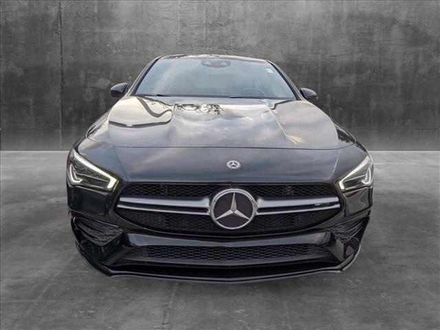 used 2020 Mercedes-Benz AMG CLA 35 car, priced at $39,995