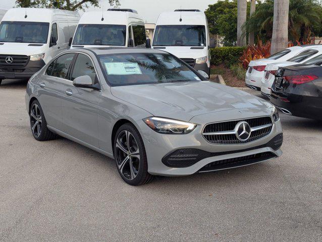 new 2025 Mercedes-Benz C-Class car, priced at $52,765