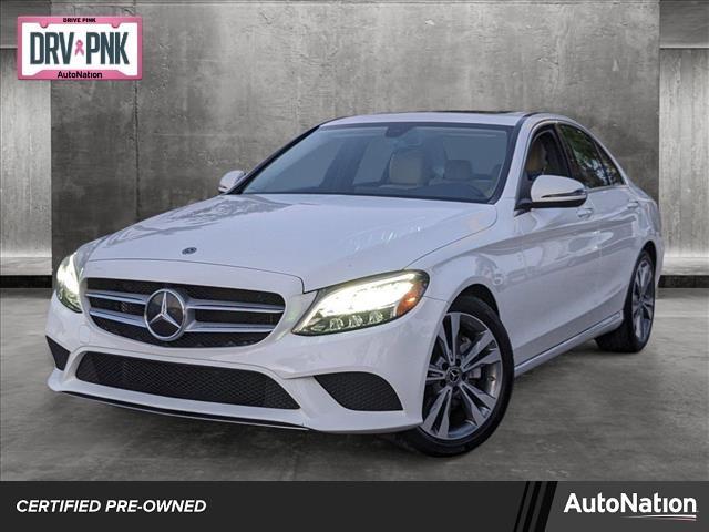 used 2021 Mercedes-Benz C-Class car, priced at $29,180
