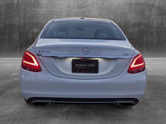 used 2021 Mercedes-Benz C-Class car, priced at $28,696