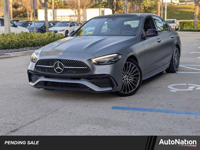 used 2023 Mercedes-Benz C-Class car, priced at $35,895