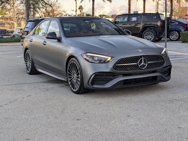 used 2023 Mercedes-Benz C-Class car, priced at $35,895