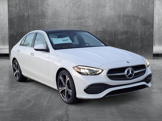 new 2025 Mercedes-Benz C-Class car, priced at $51,845