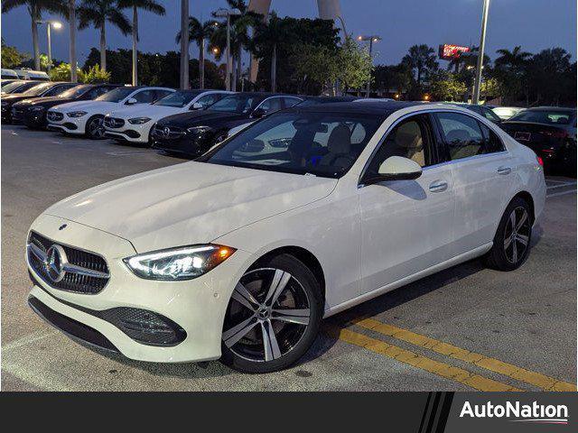 new 2025 Mercedes-Benz C-Class car, priced at $51,085