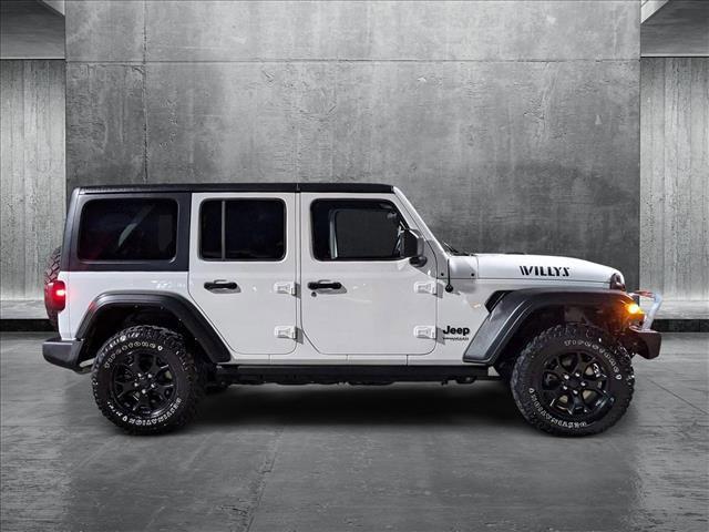 used 2021 Jeep Wrangler car, priced at $33,500