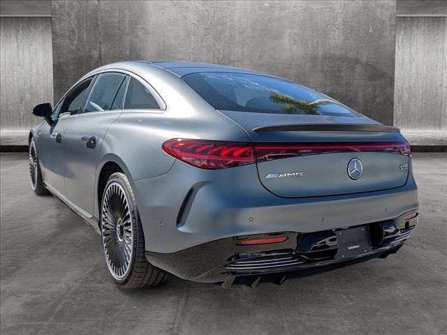 new 2024 Mercedes-Benz AMG EQS car, priced at $161,060