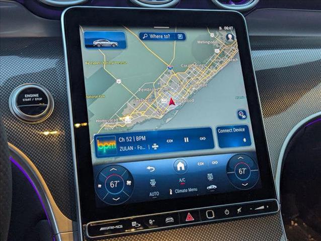 new 2025 Mercedes-Benz AMG GLC 63 car, priced at $105,750