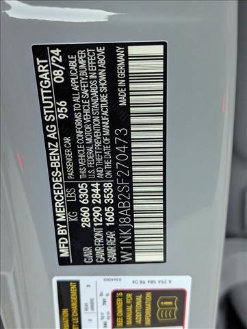 new 2025 Mercedes-Benz AMG GLC 63 car, priced at $105,750