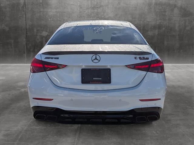 new 2024 Mercedes-Benz AMG C 63 car, priced at $95,120