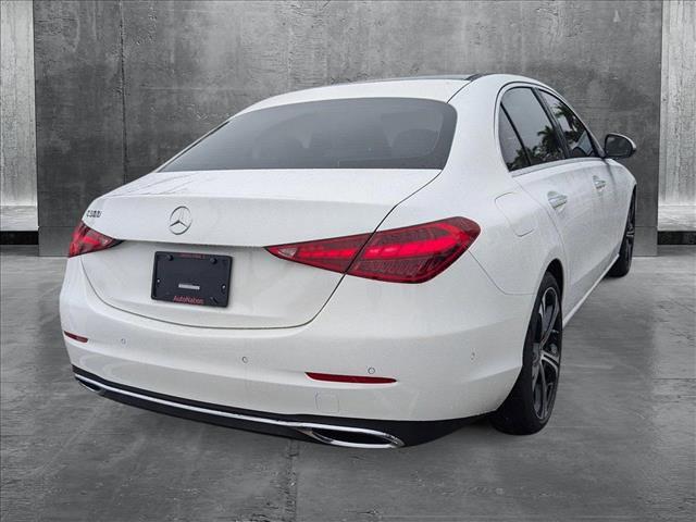 new 2025 Mercedes-Benz C-Class car, priced at $51,235