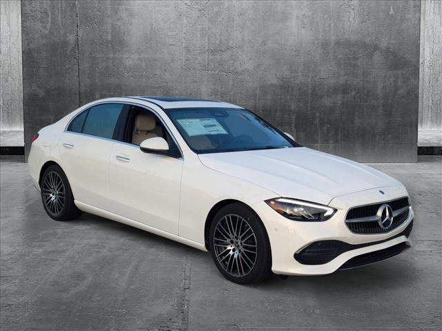 new 2025 Mercedes-Benz C-Class car, priced at $51,635