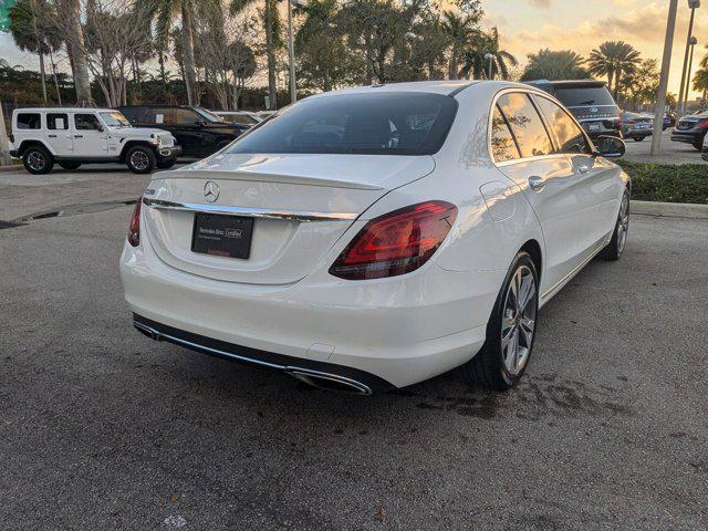 used 2019 Mercedes-Benz C-Class car, priced at $22,495