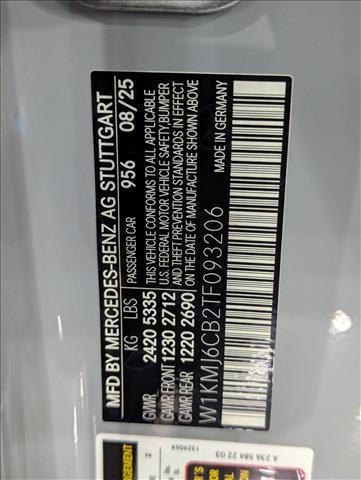 new 2026 Mercedes-Benz AMG CLE 53 car, priced at $87,020