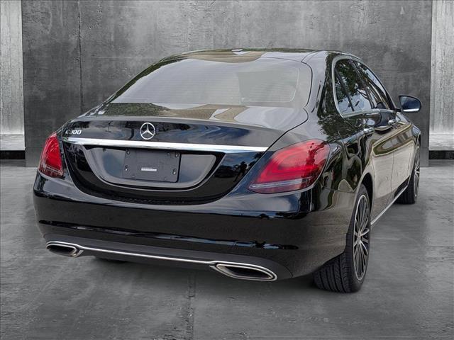 used 2021 Mercedes-Benz C-Class car, priced at $23,995