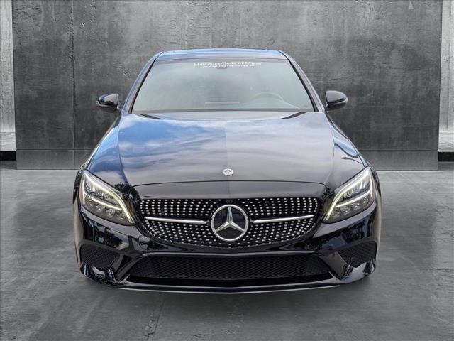 used 2021 Mercedes-Benz C-Class car, priced at $23,995