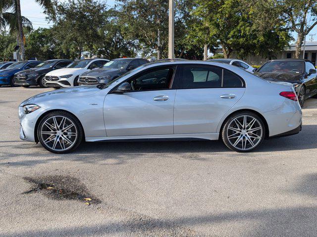 new 2025 Mercedes-Benz AMG C 43 car, priced at $68,075