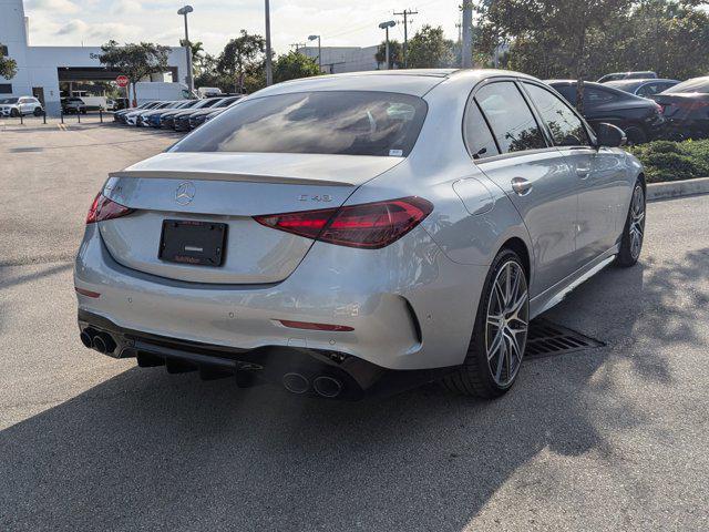 new 2025 Mercedes-Benz AMG C 43 car, priced at $68,075