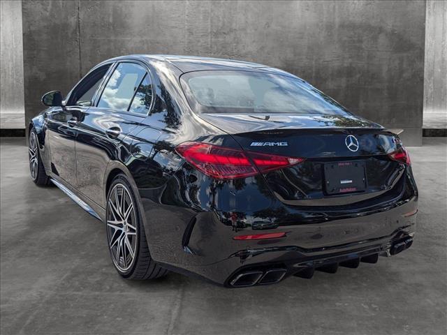 new 2024 Mercedes-Benz AMG C 63 car, priced at $94,780