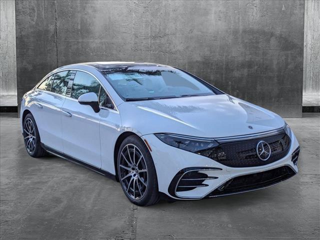 new 2025 Mercedes-Benz EQS 450 car, priced at $112,045