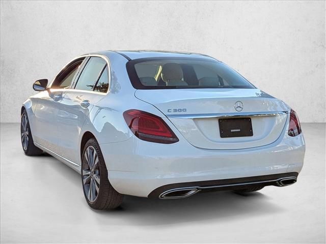 used 2021 Mercedes-Benz C-Class car, priced at $24,995