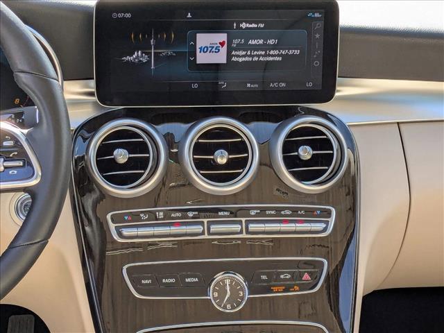 used 2021 Mercedes-Benz C-Class car, priced at $24,995
